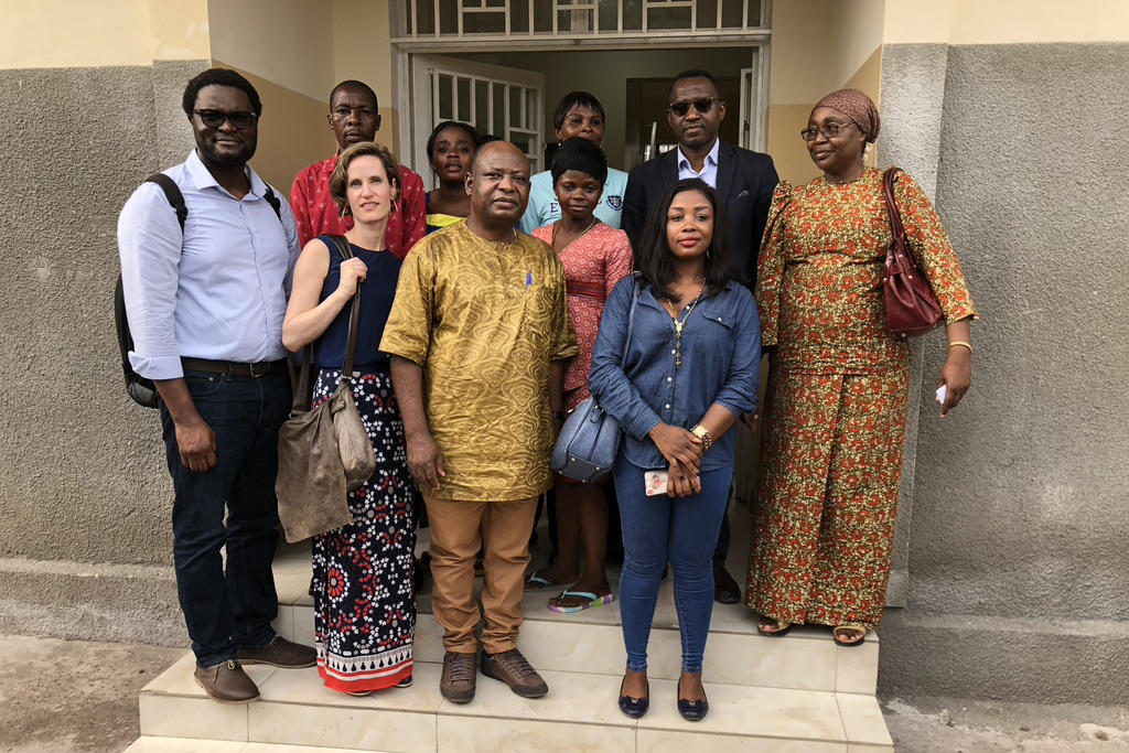 Un groupe de chercheuses et de chercheurs