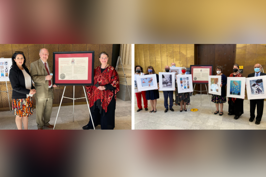 HRREC and CONTEKST Bring Arts & Human Rights to the Senate