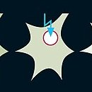 schéma expliquant la Perte de fluorescence induite par photoblanchiment(PFIP) 