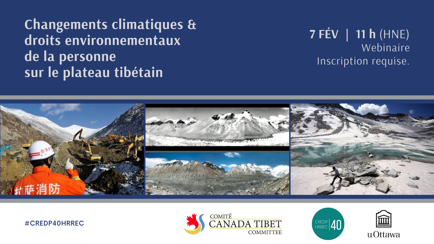 Changements climatiques et droits environnementaux de la personne sur le plateau tibétain - 7 févr. 2022