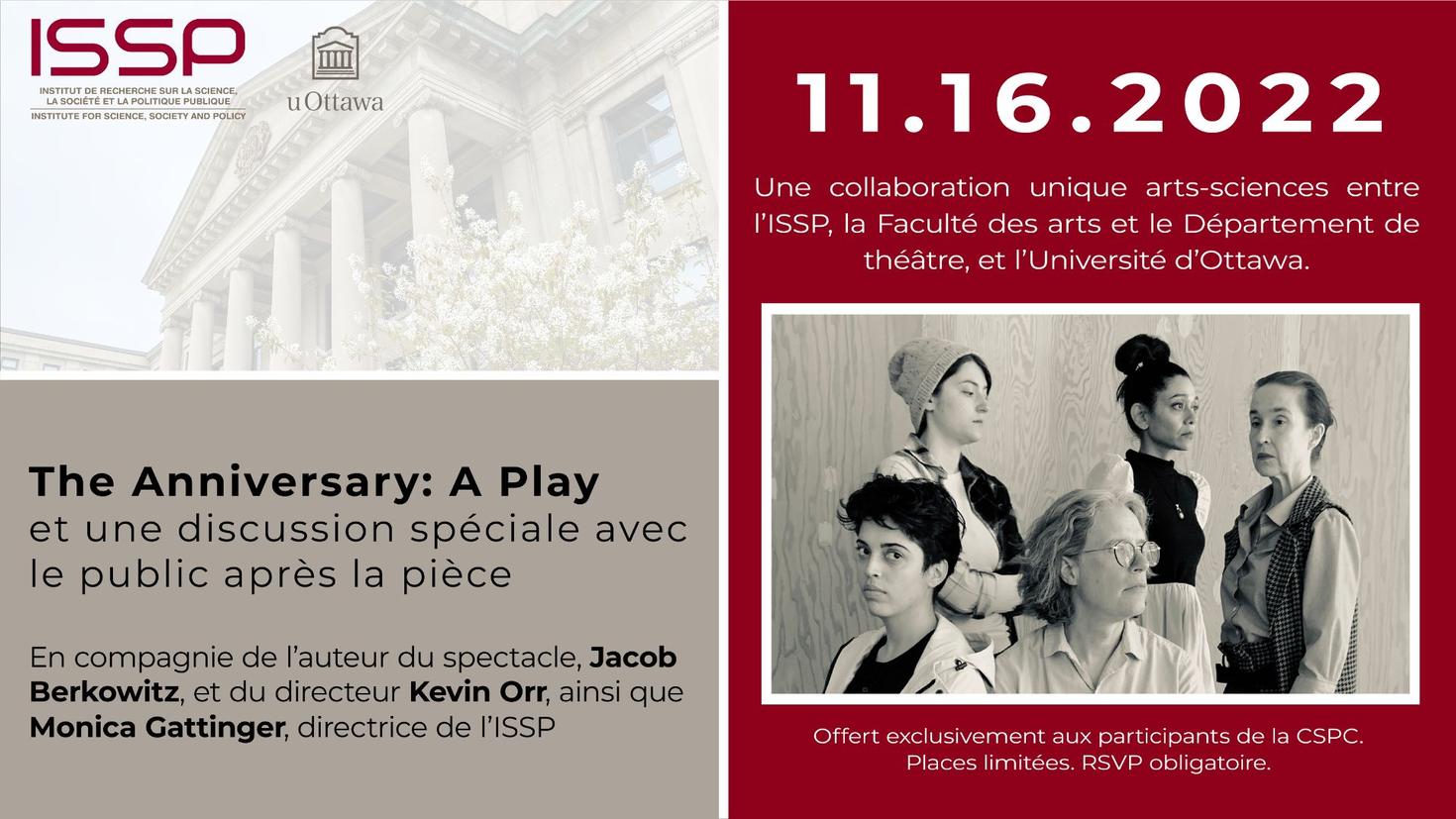The Anniversary Play & Panel – CSPC (FR)