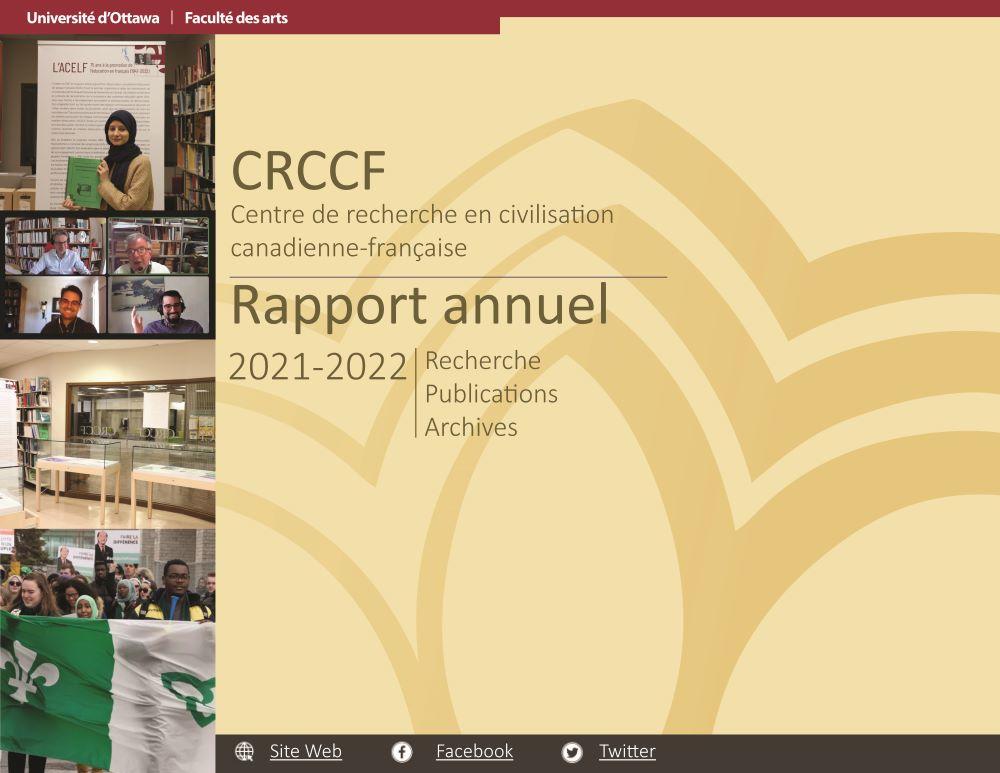 CRCCF Rapport annuel 2021-2022