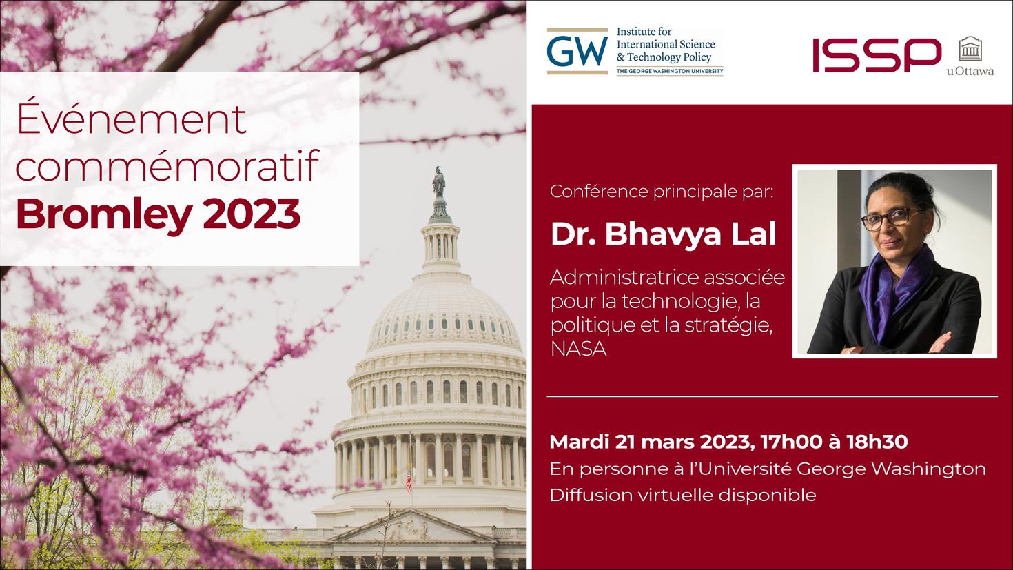 Événement commémorative Bromley 2023 : Dr. Bhavya Lal