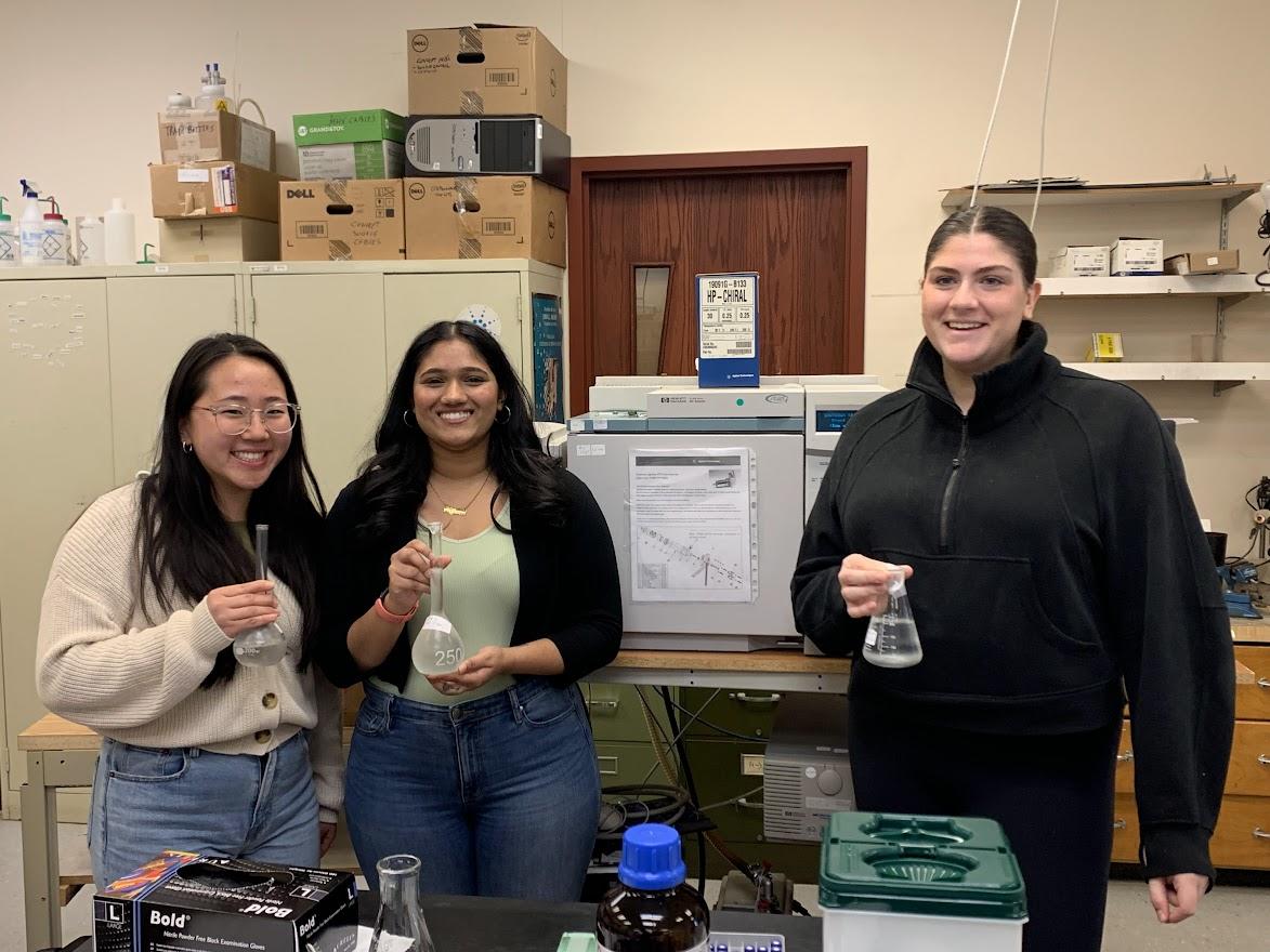 Kaitlyn, Eelana and Nicole (Left to right)