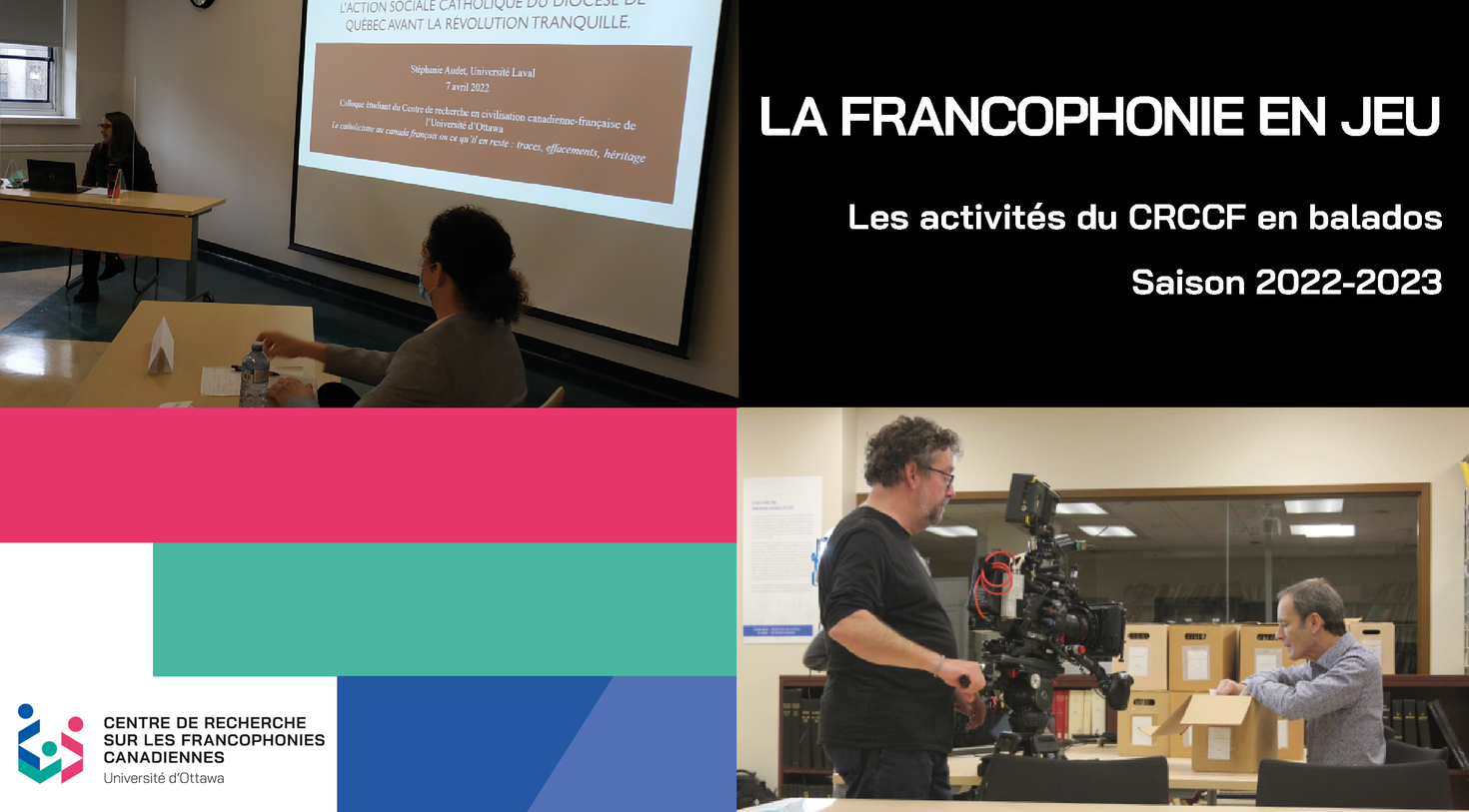 Visuel promotionnel de la saison 3 des balados du CRCCF