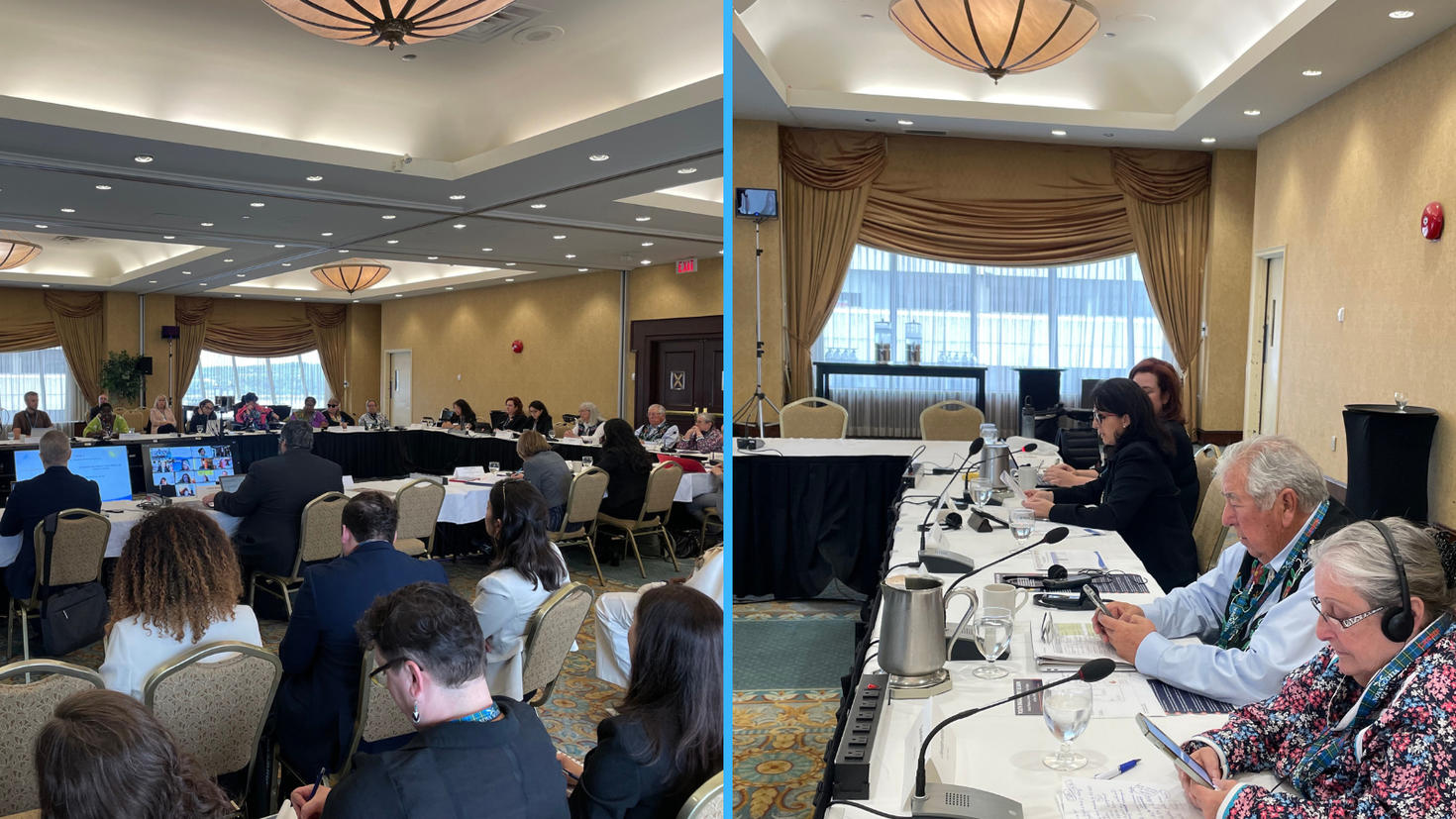 Viviana Fernandez anime des séances de consultation lors du Forum des ministres des droits de la personne