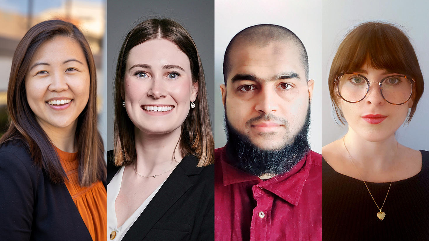 Michelle Liu, Émilie Hogue, Safwan Alfattani and Josephine Payment