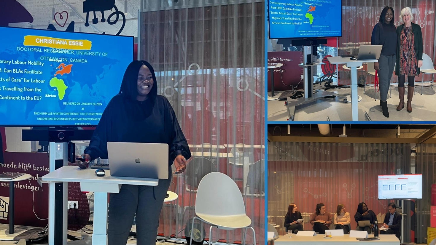 Christiana Sagay à la conférence.