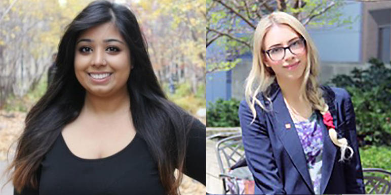 Uttra Gautam et Selena Lucien.