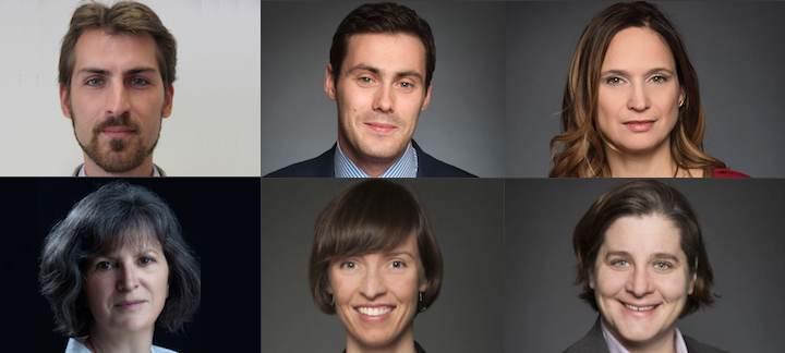 Dr. Wolfgang Alschner, Prof. Thomas Burelli, Dr. Suzanne Bouclin, Dr. Mary Cavanagh, Prof. Jena McGill and Prof. Amy Salyzyn