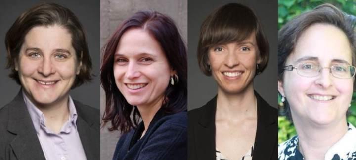 Amy Salyzyn, Suzanne Bouclin, Jena McGill and Teresa Scassa.