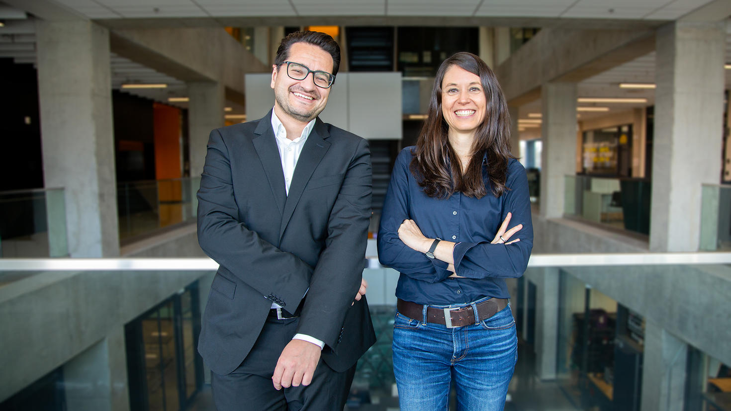 Florian Martin-Bariteau et Eva Hemmer