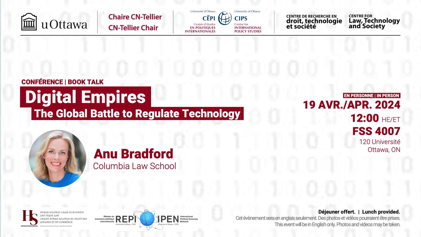 Poster of the event