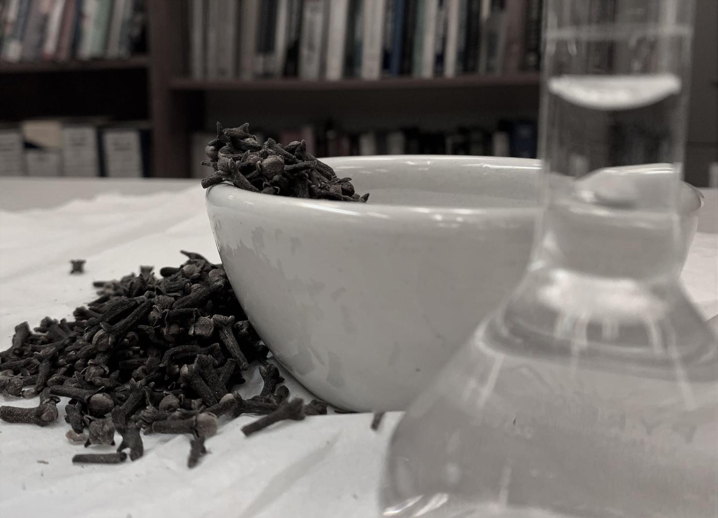 cloves in a bowl