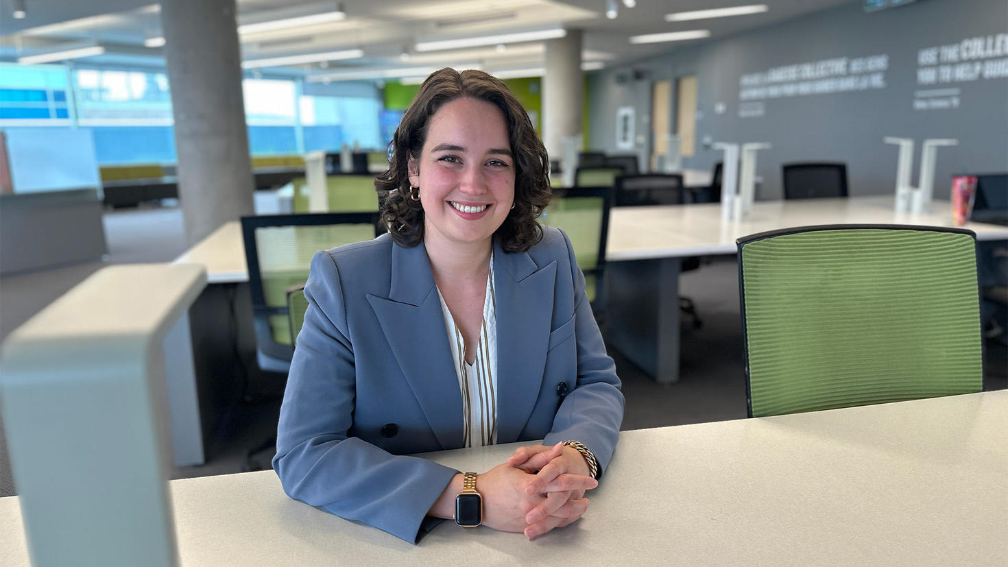 Chercheuse au doctorat Virginie Abat-Roy