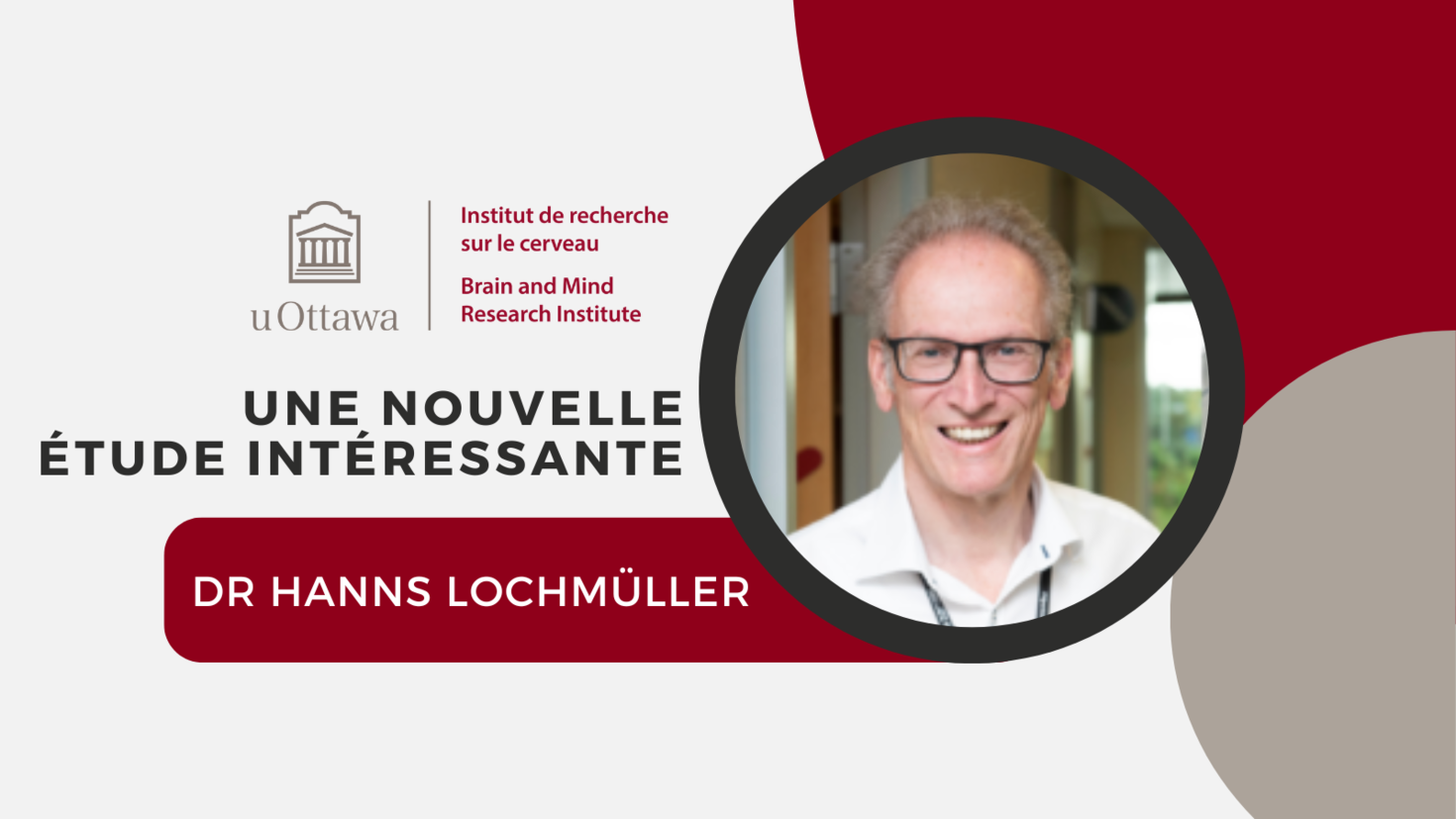"Une nouvelle etude interessante. Dr Hanns Lochmuller."