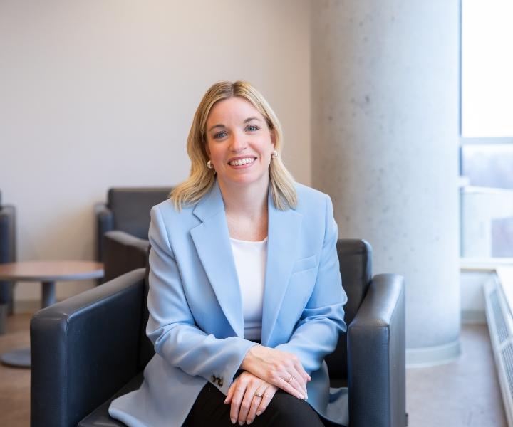 Megan Cotnam-Kappel, professeure à la Faculté d’éducation et titulaire de la Chaire de recherche sur l’épanouissement numérique des communautés franco-ontariennes