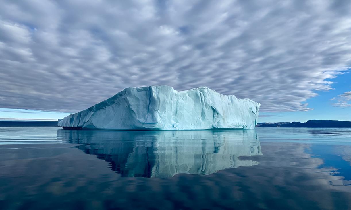 Un iceberg.