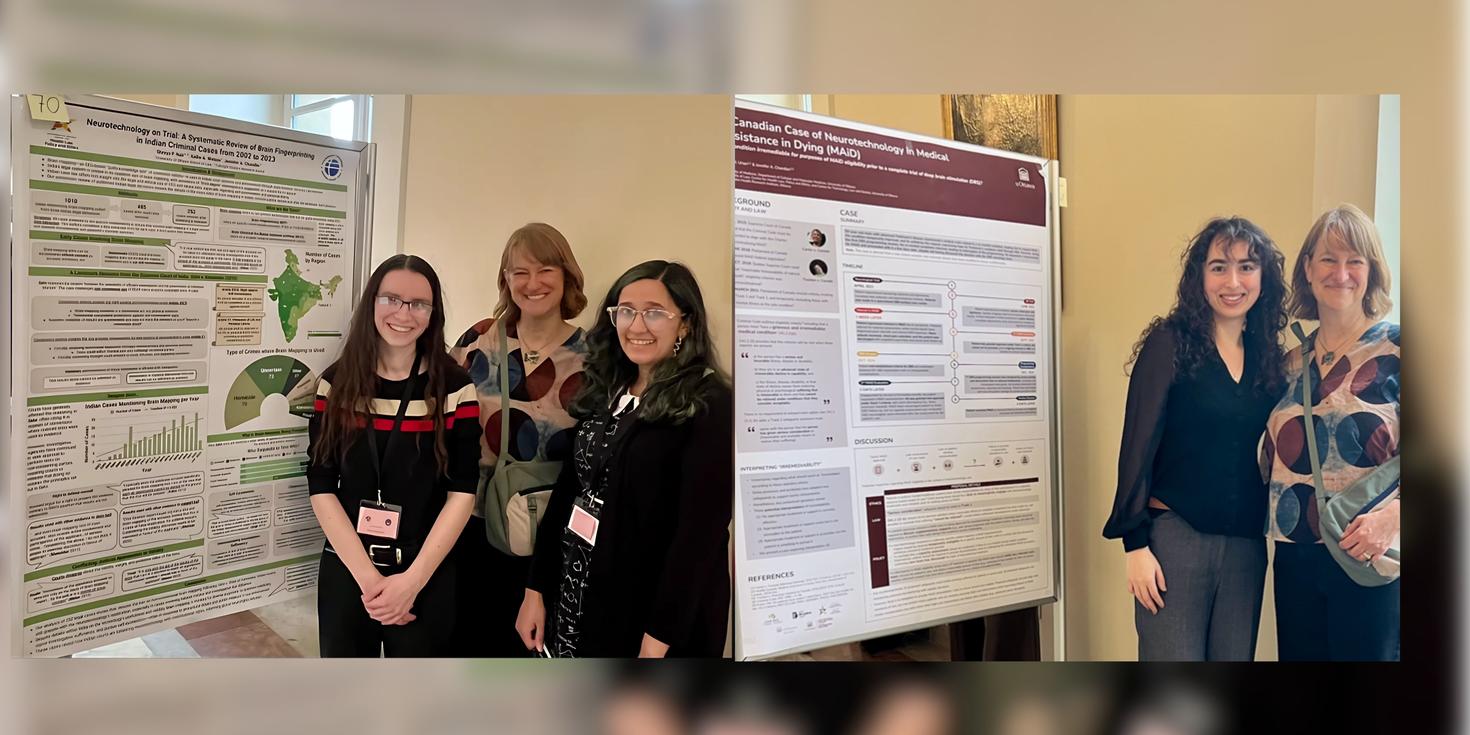 Jennifer Chandler et les étudiants