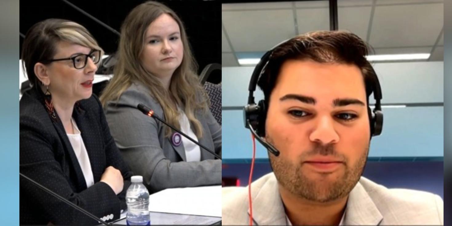 Marina Pavlović et les étudiants