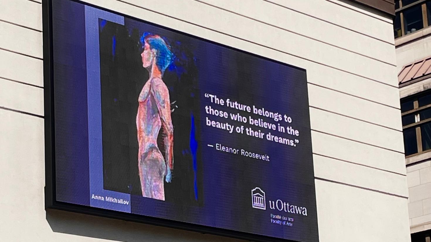 Image de la peinture intitulée Embodying a Human Body par Anna Mikhailov