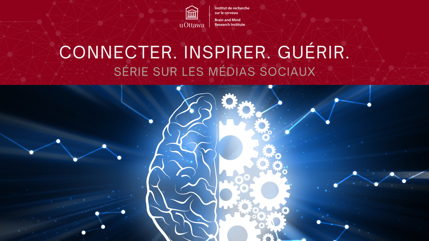 Connecteur. Inspirateur. Guérir. Bannière