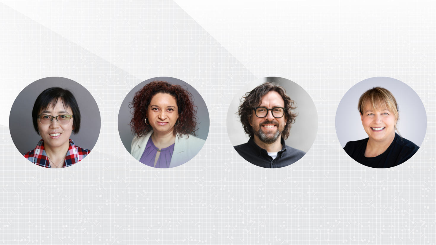 Xiangfei Meng, Monnica Williams, Jason Millar et Tracy Vaillancourt.