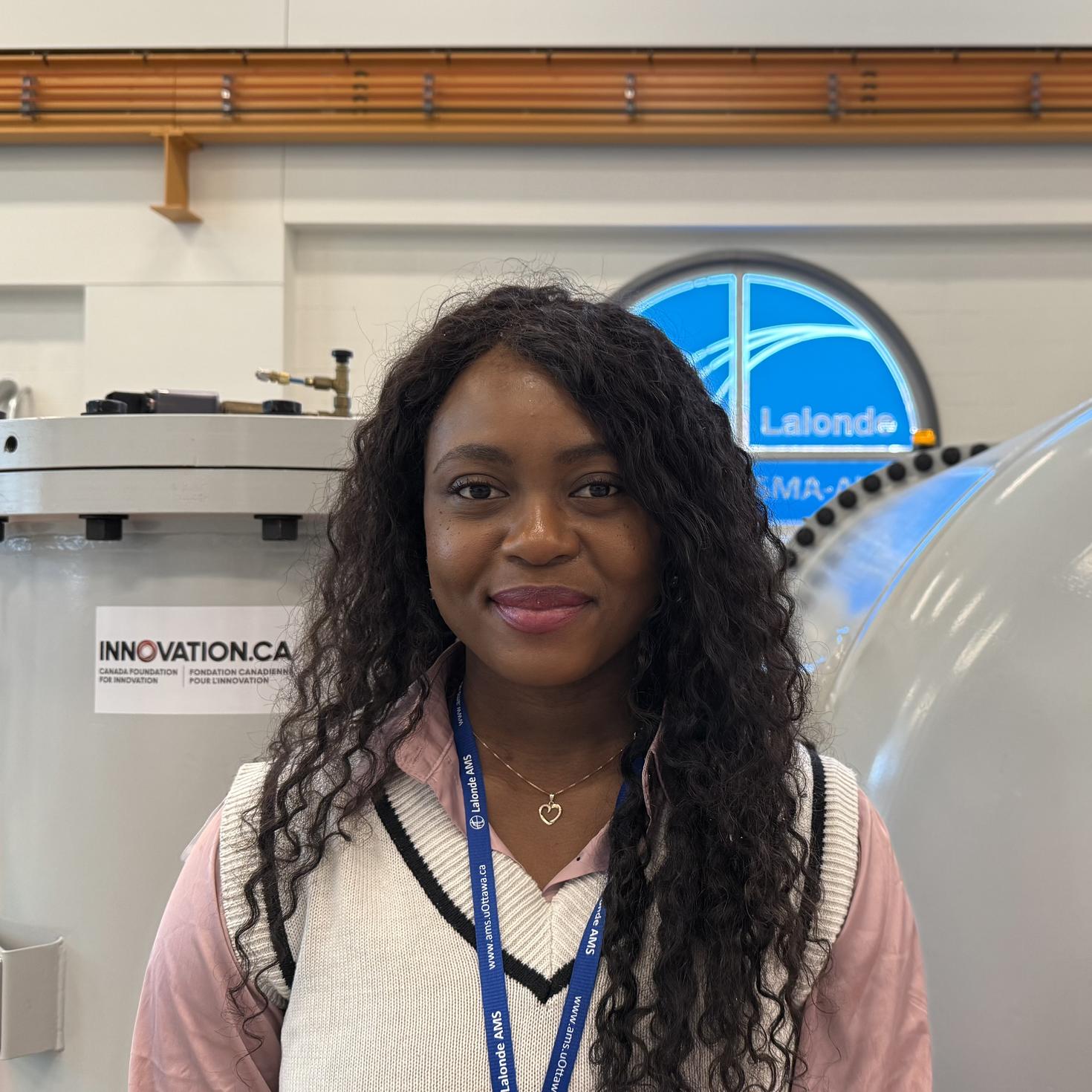 Prisca Grant dans la salle SMA