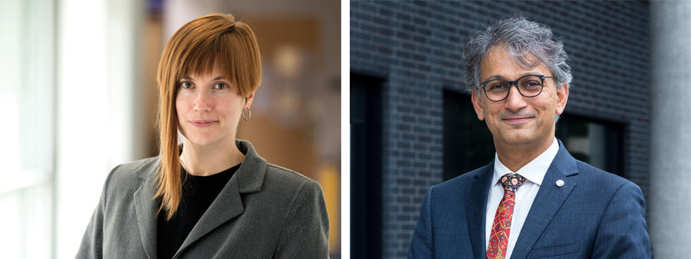 Constance Crompton and Ebrahim Karimi