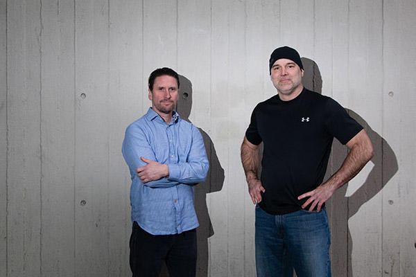 Michael Robidoux and François Haman