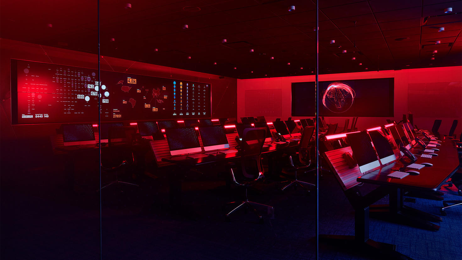 Modern computer lab