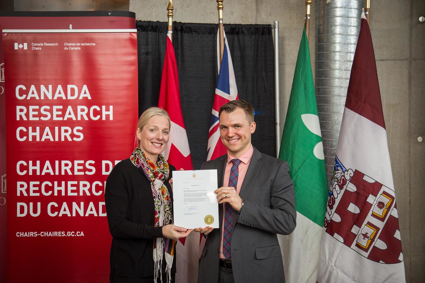 Catherine McKenna and Benoît Lessard