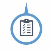 Icon of a checklist