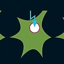 Fluorescence Recovery After Photobleaching (FRAP) scheme