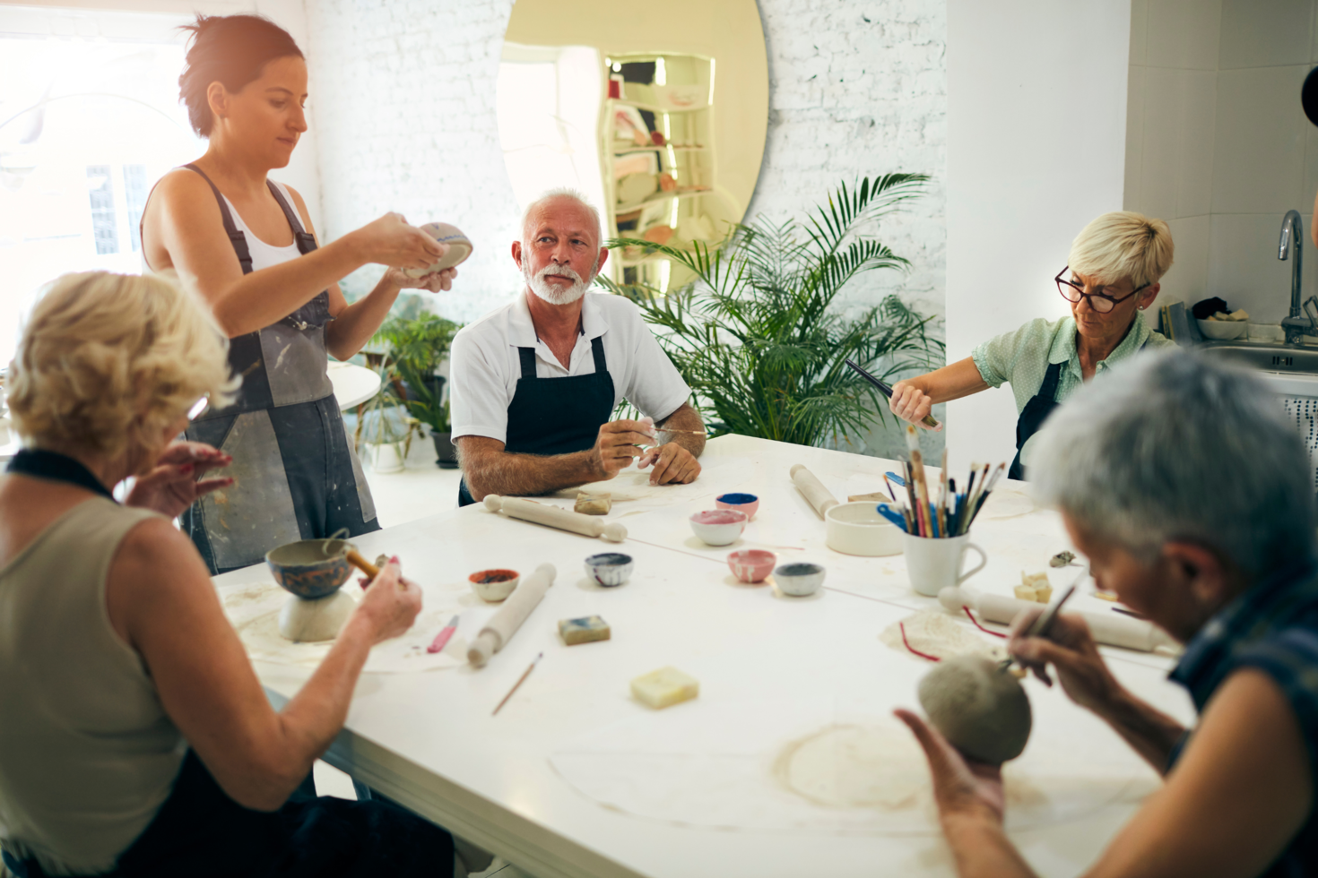 pottery class