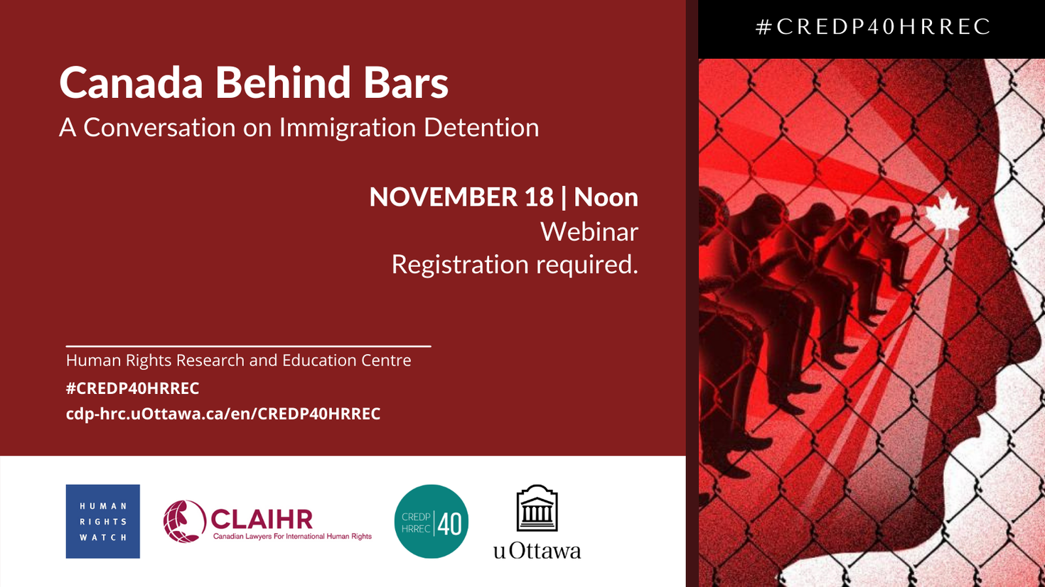 Canada Behind Bars: A Conversation on Immigration Detention