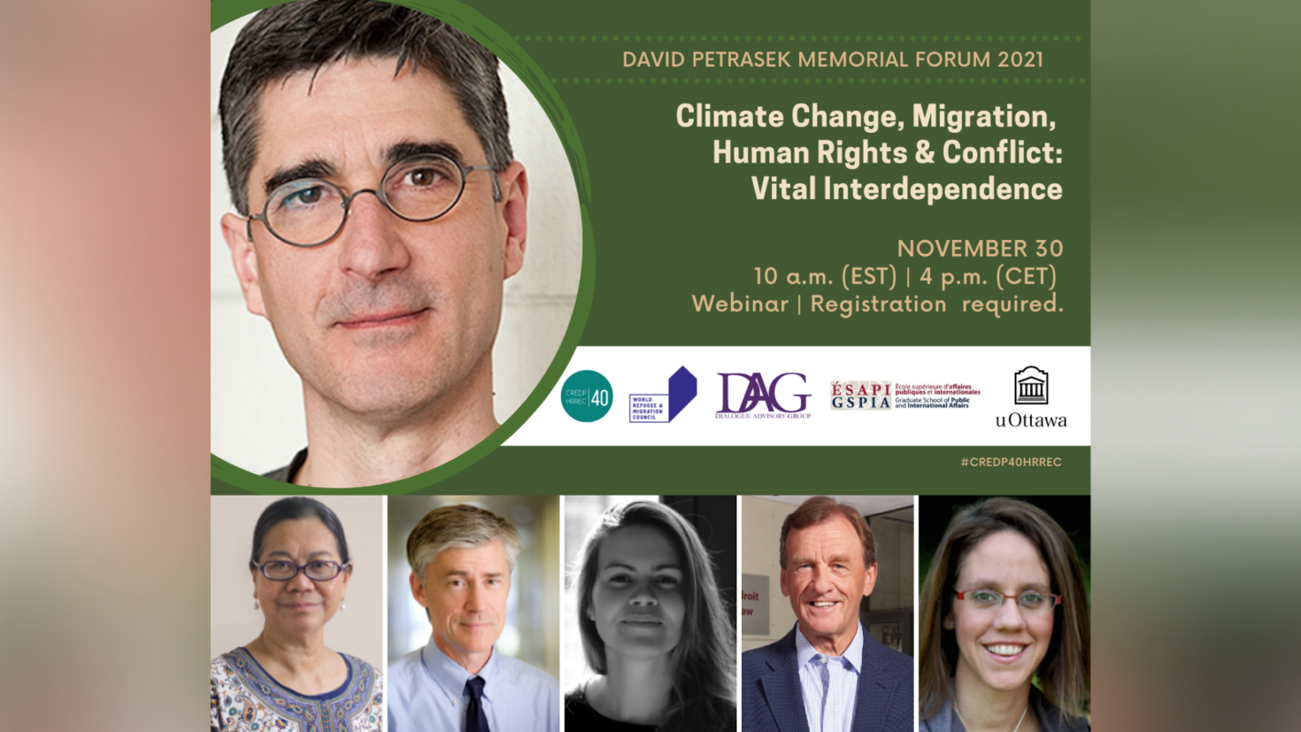  David Petrasek Memorial Forum 2021