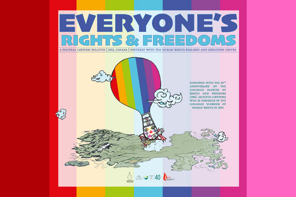 Everyone’s Rights & Freedoms, a political cartoon bulletin