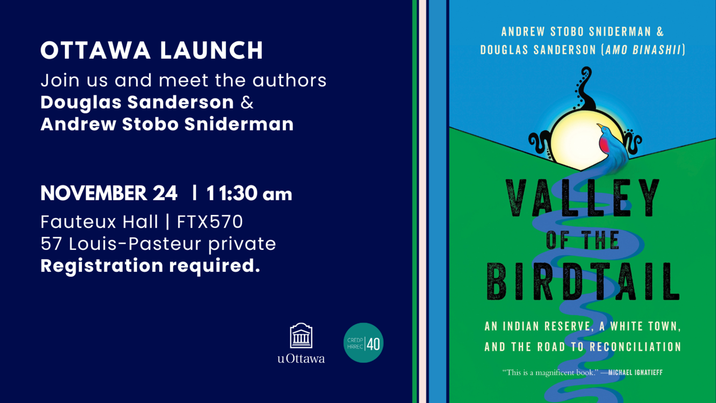 Ottawa launch of the book 