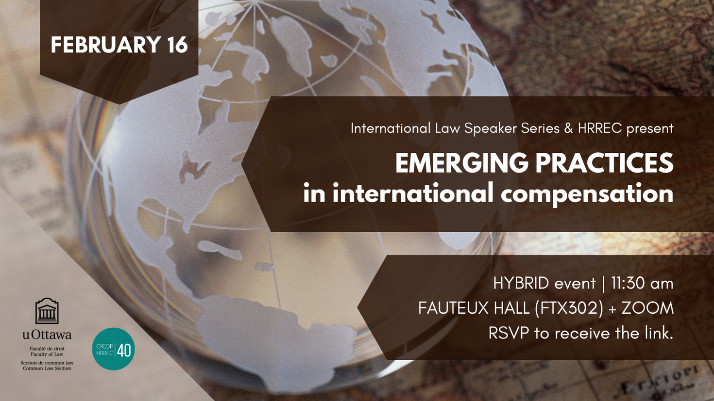 Hybrid Event on February 16: Emerging practices in international compensation