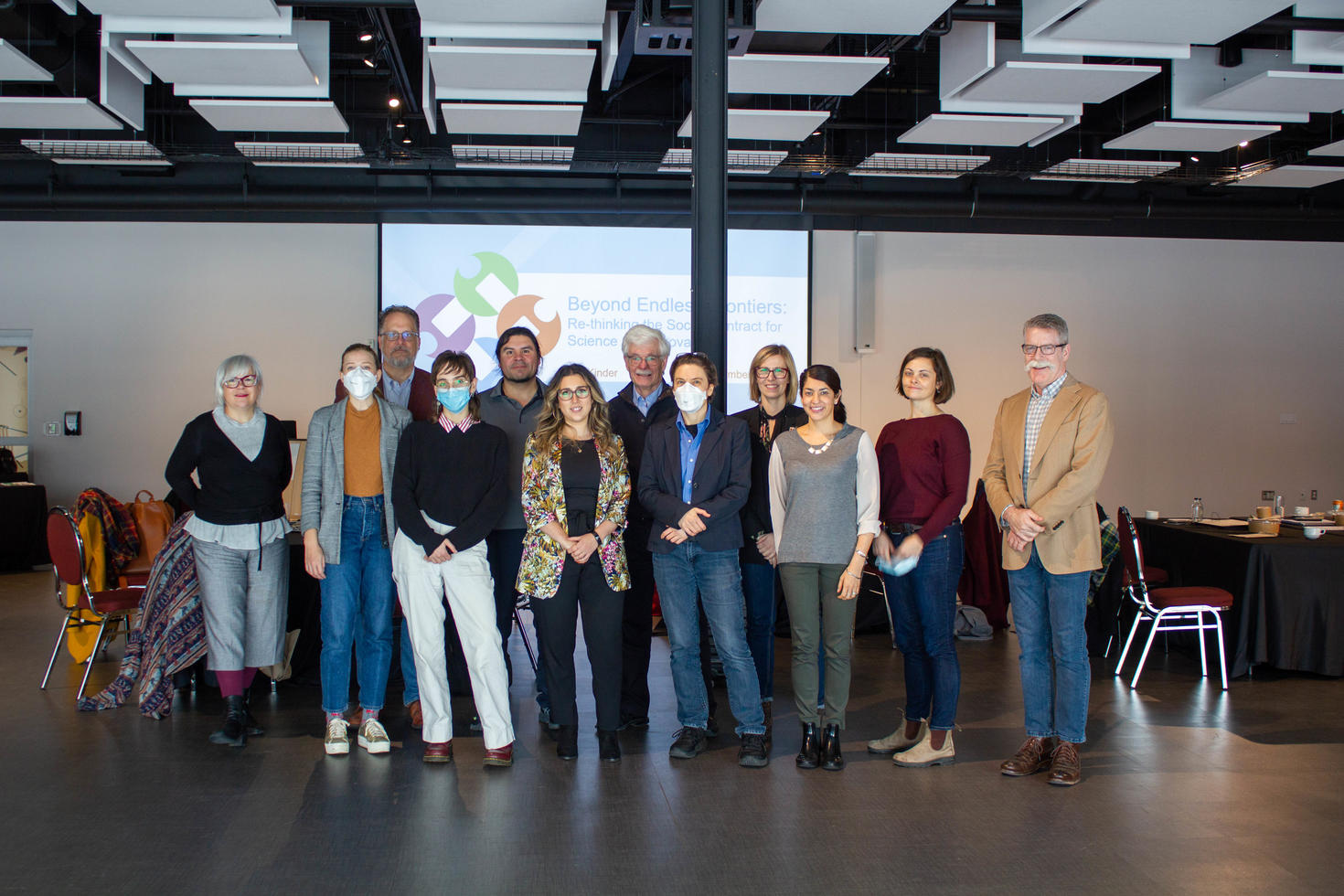 Participants of the Beyond Endless Frontiers Launch Event.