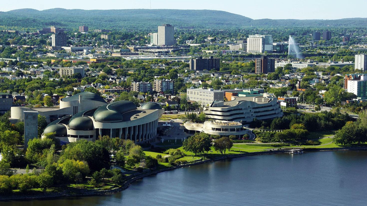 Aerial view of Gatineau
