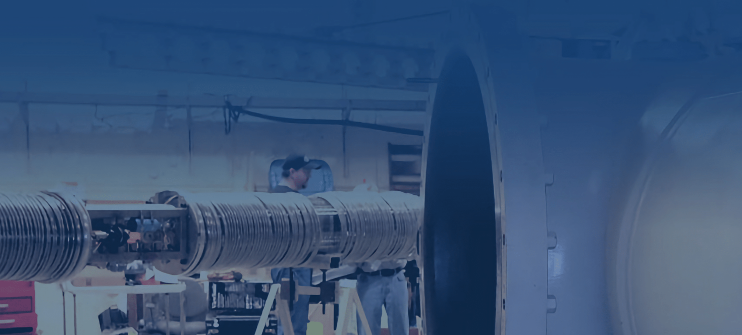 An accelerator being inspected