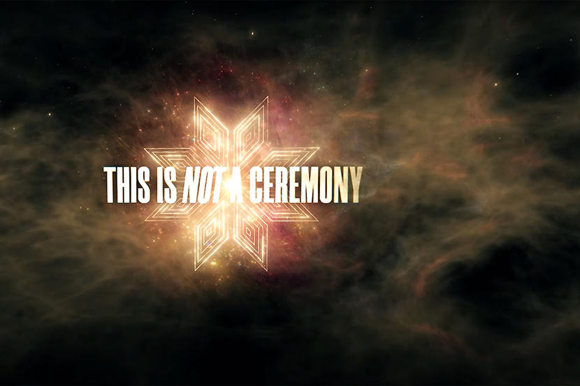 Opening Scene of the film This is Not a Ceremony