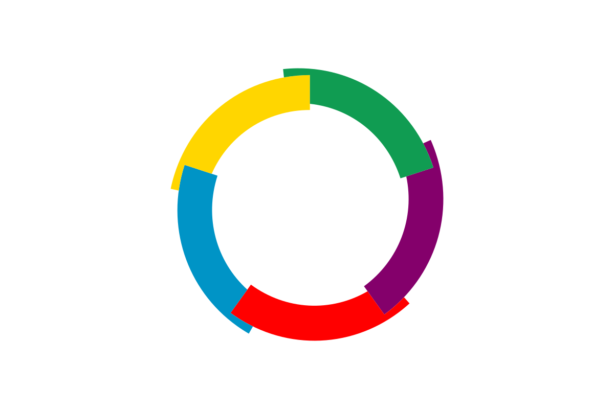 Drapeau organisation internationale de la Francophonie