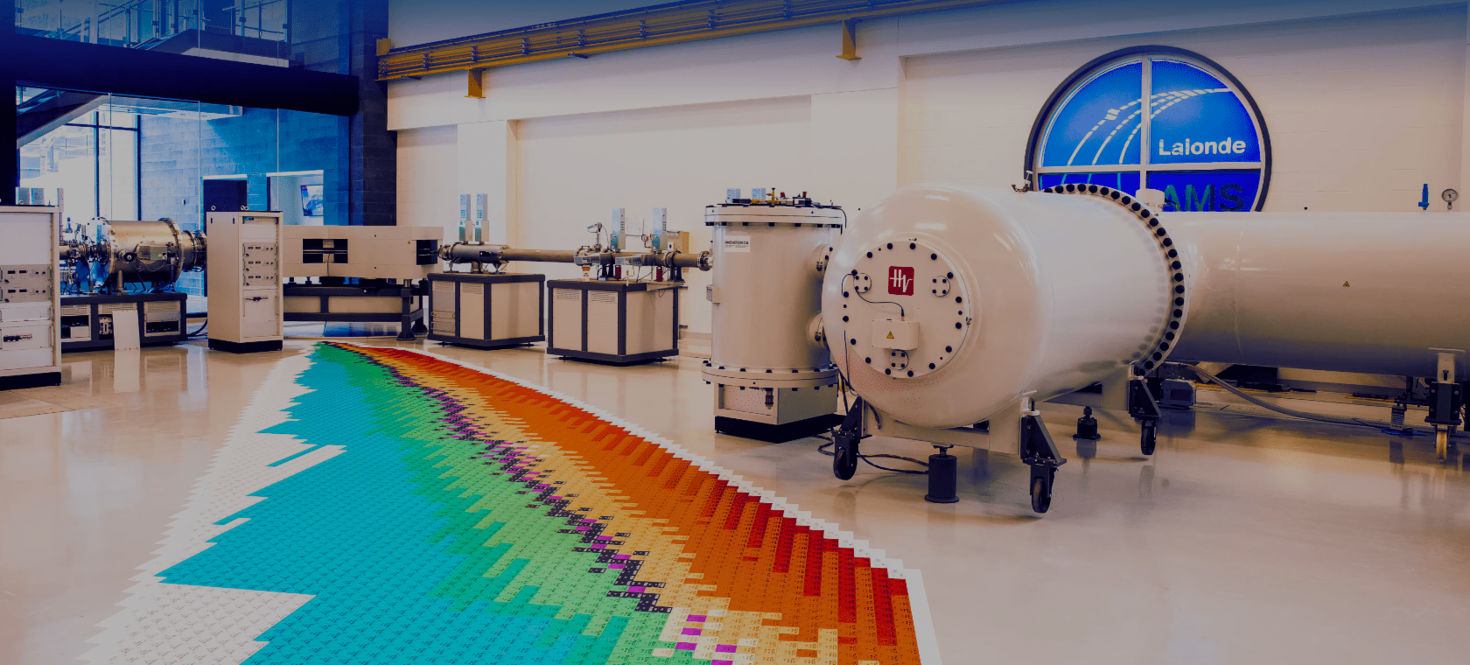 Accelerator mass spectrometer at AEL-AMS laboratory