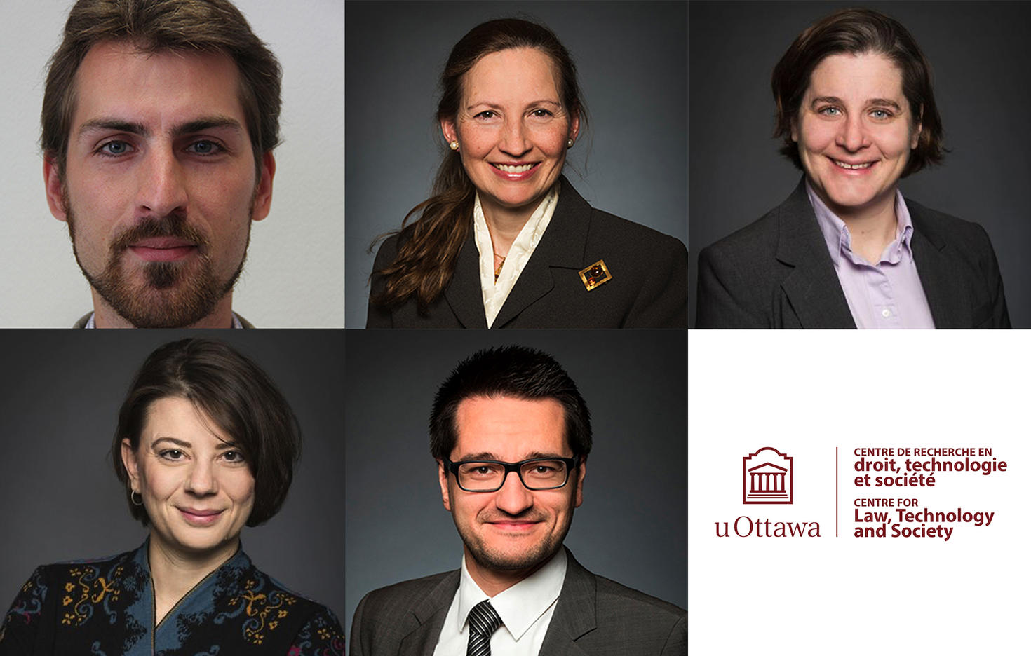 Wolfgang Alschner, Elizabeth Judge, Amy Salazyn, Marina Pavlovic and Florian Martin-Bariteau.