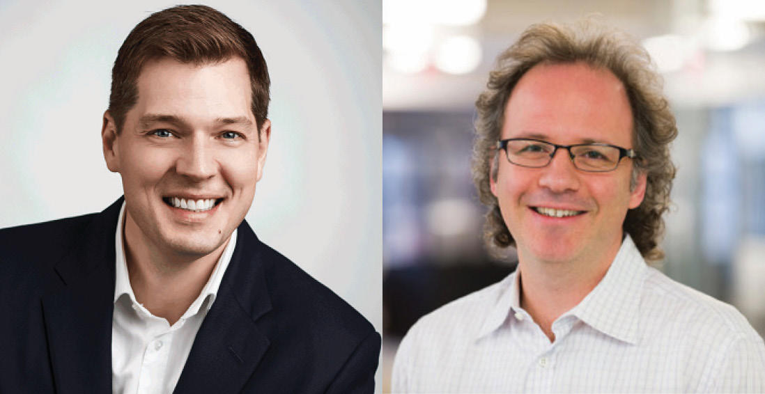 Jeremy de Beer and Michael Geist.