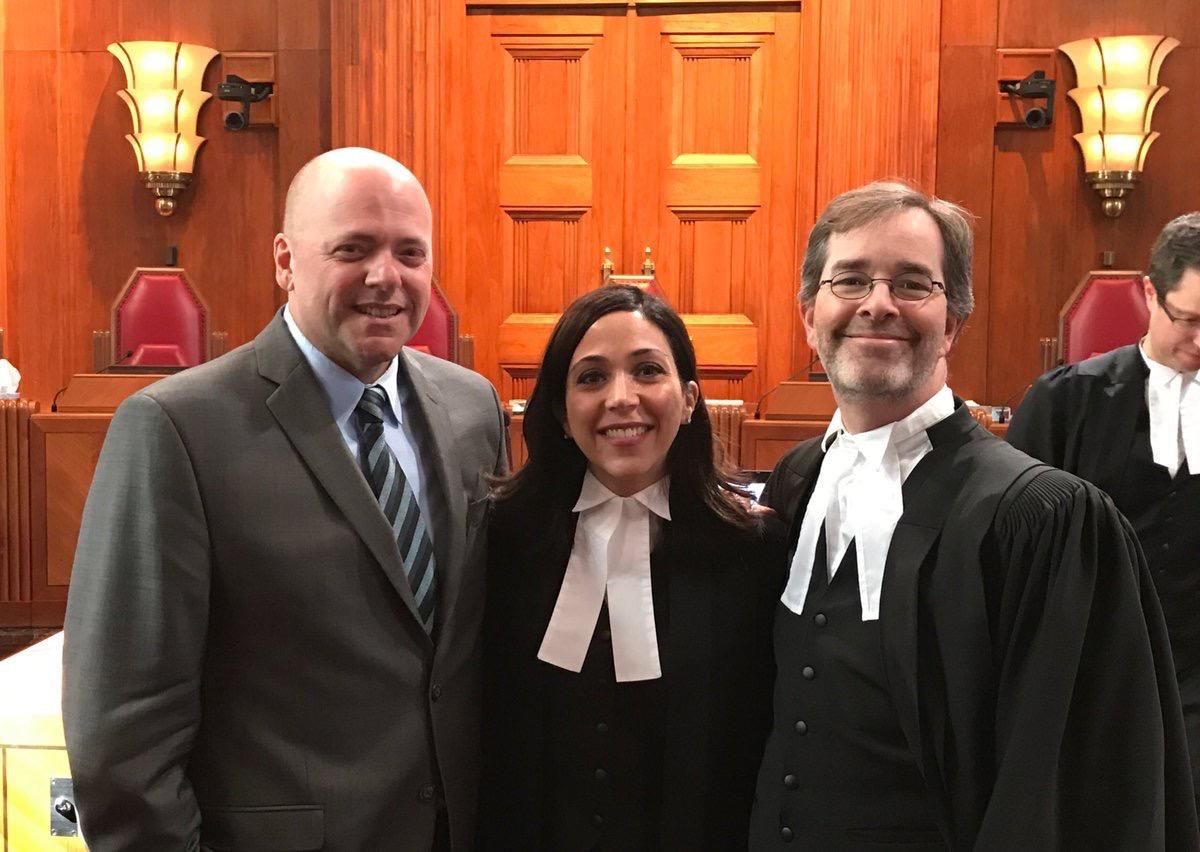 Jill Presser and David Fewer, Director of CIPPIC