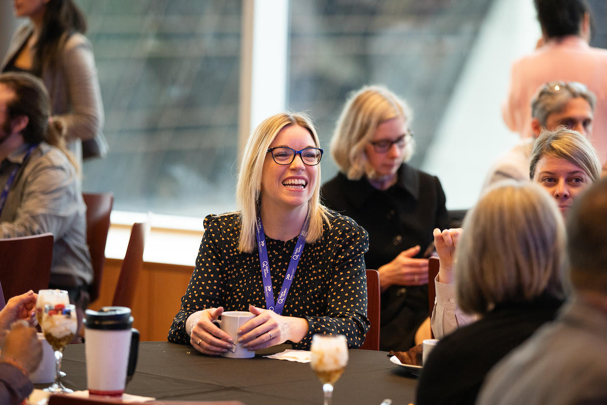 Megan Cotnam-Kappel at the breakfast event